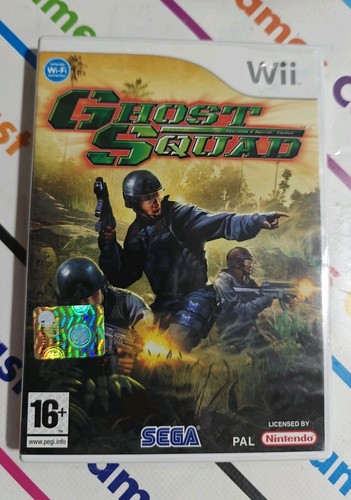 Nintendo wii ghost squad pal - squad,
