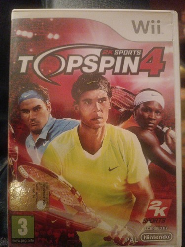 Top spin nintendo wii pal - -,